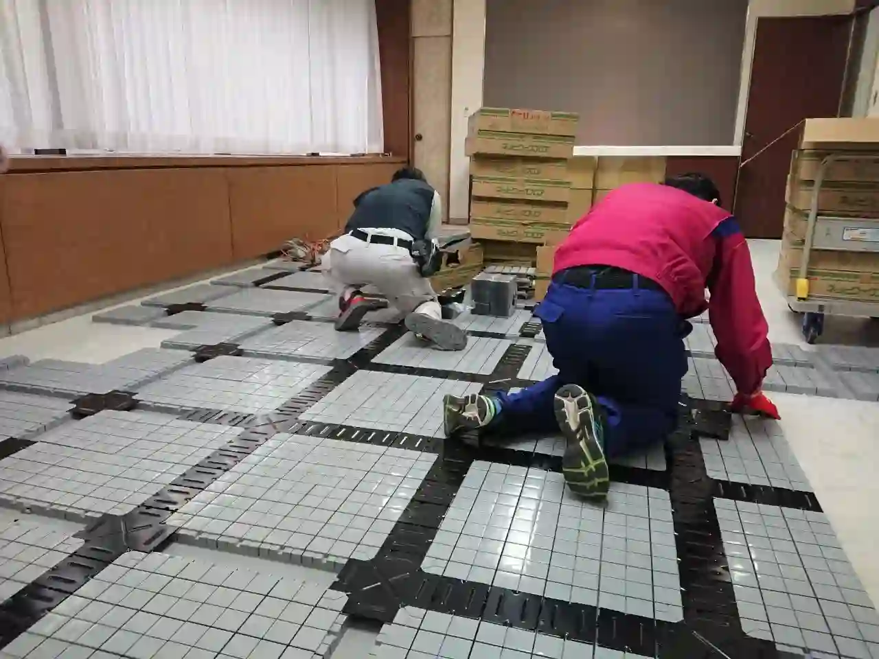 付属工事もワンストップで対応できるから手間がない！